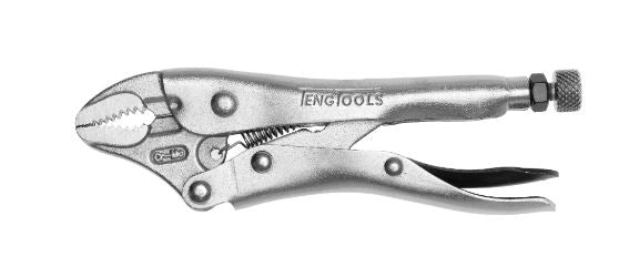 Teng Tools 401-5 5" Plated, Round & Flat Power Grip Pliers TEN-401-5