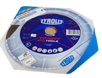 Tyrolit 57662 Tile Cutting Blade 180x25mm