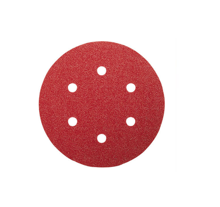 Bosch Red Wood Top Sanding Disc 150mm 150mm 240g (5 Pk) - 2608605091