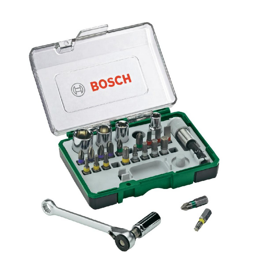 Bosch Screwdriving Set with Mini Ratchet 2607017160