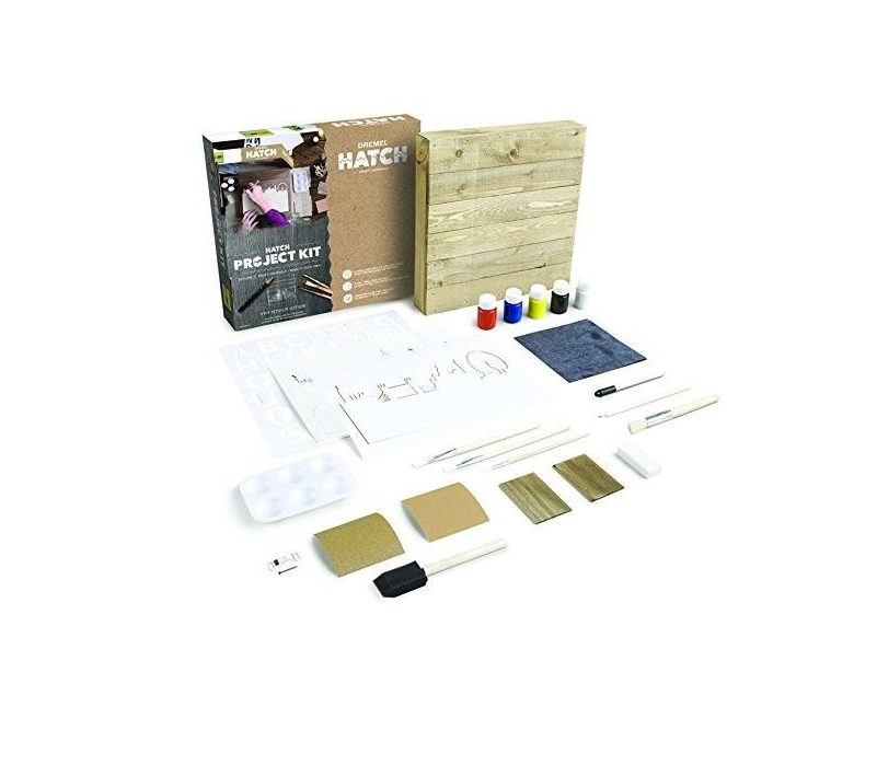 Dremel Hatch Project Kit Skyline Pallet Art Craft Set F013PK01JB