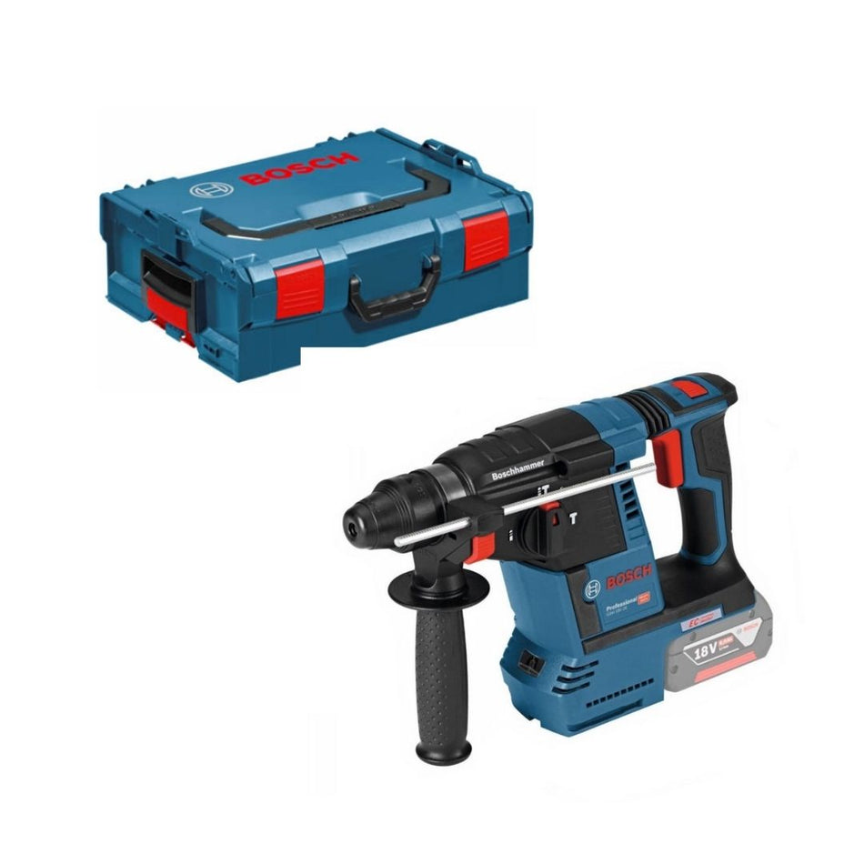 Bosch GBH 18 V-26 SDS+ Brushless Rotary Hammer Drill In L-BOXX - 0611909001